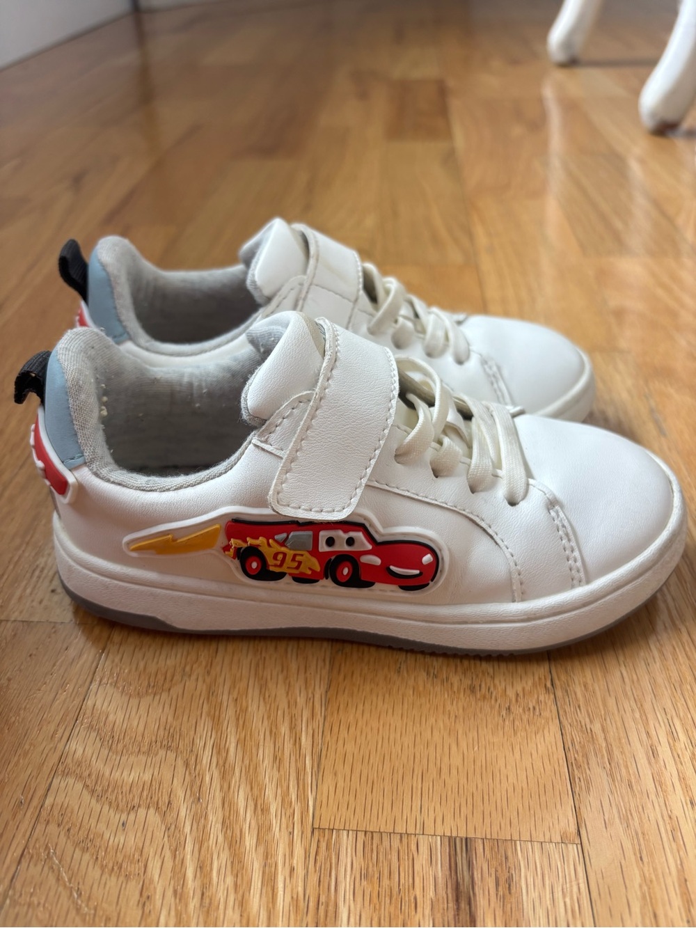 Kids ZARA Disney Cars Lightning McQueen Velcro Sneakers